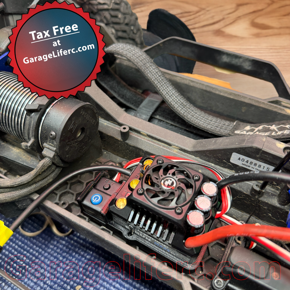 ESC Mount for Traxxas Maxx Slash (Hobbywing Max 8) ESC Mount for Traxxas Maxx Slash (Hobbywing Max 8)