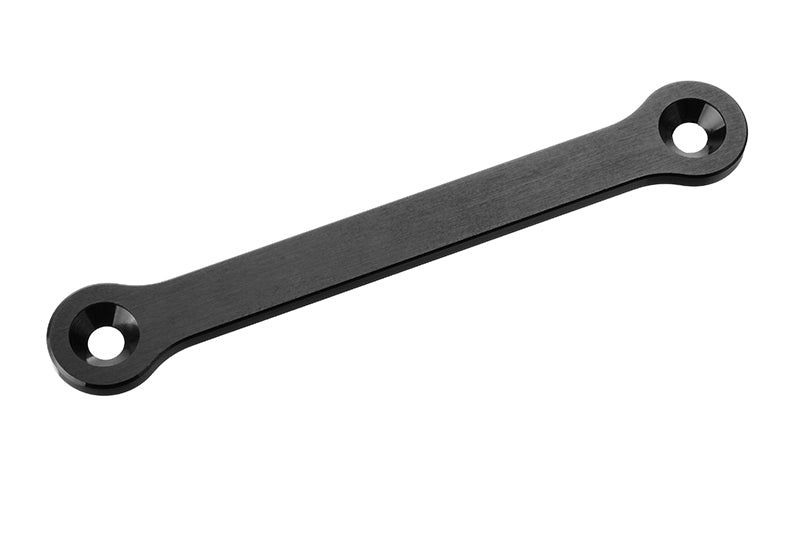 Steering Rack - Dual Stiffener - Swiss Made 7075 T6 Aluminum - 2mm - Hard Anodized - Black