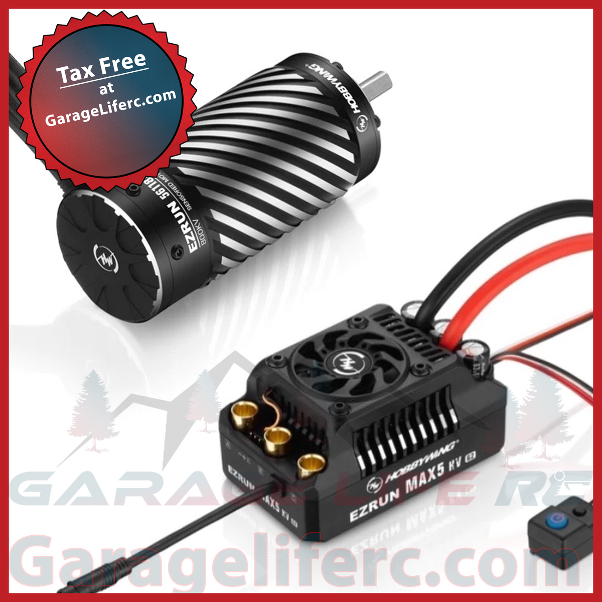ホビーラジコン HOBBYWING MAX5 HobbyWing EZRUN MAX5 G2 Combo (6-12S)
