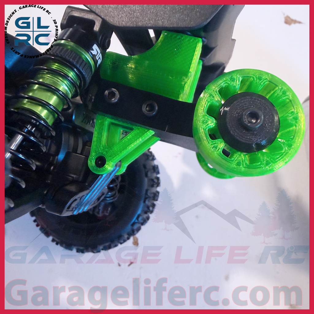 Wing Mount and Wheelie Bar for Arrma Mini Kraton