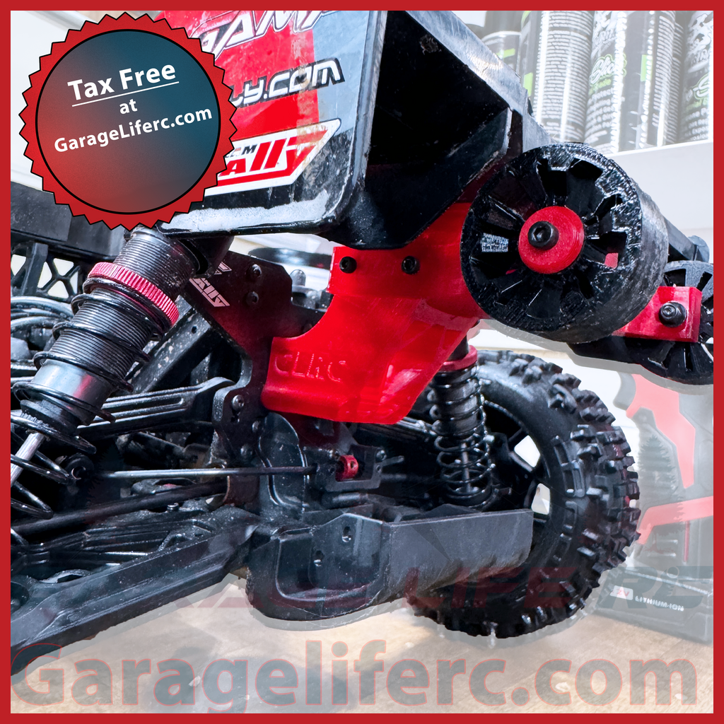 Team Corally Kagama Wing Mount with Wheelie Bar